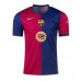 Camiseta Barcelona Robert Lewandowski #9 Primera Equipación Replica 2024-25 mangas cortas
